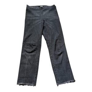Rachel Comey Black Frayed Denim Jean Size 8